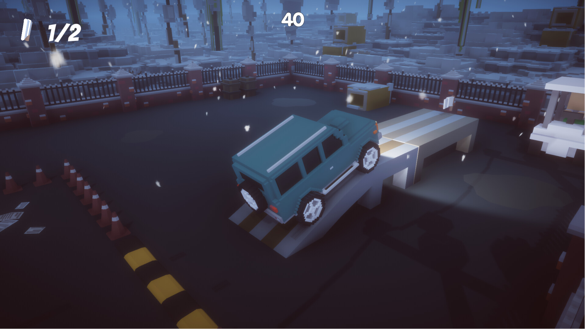 #1. Voxel Drive (Steam) By: Bell Studio