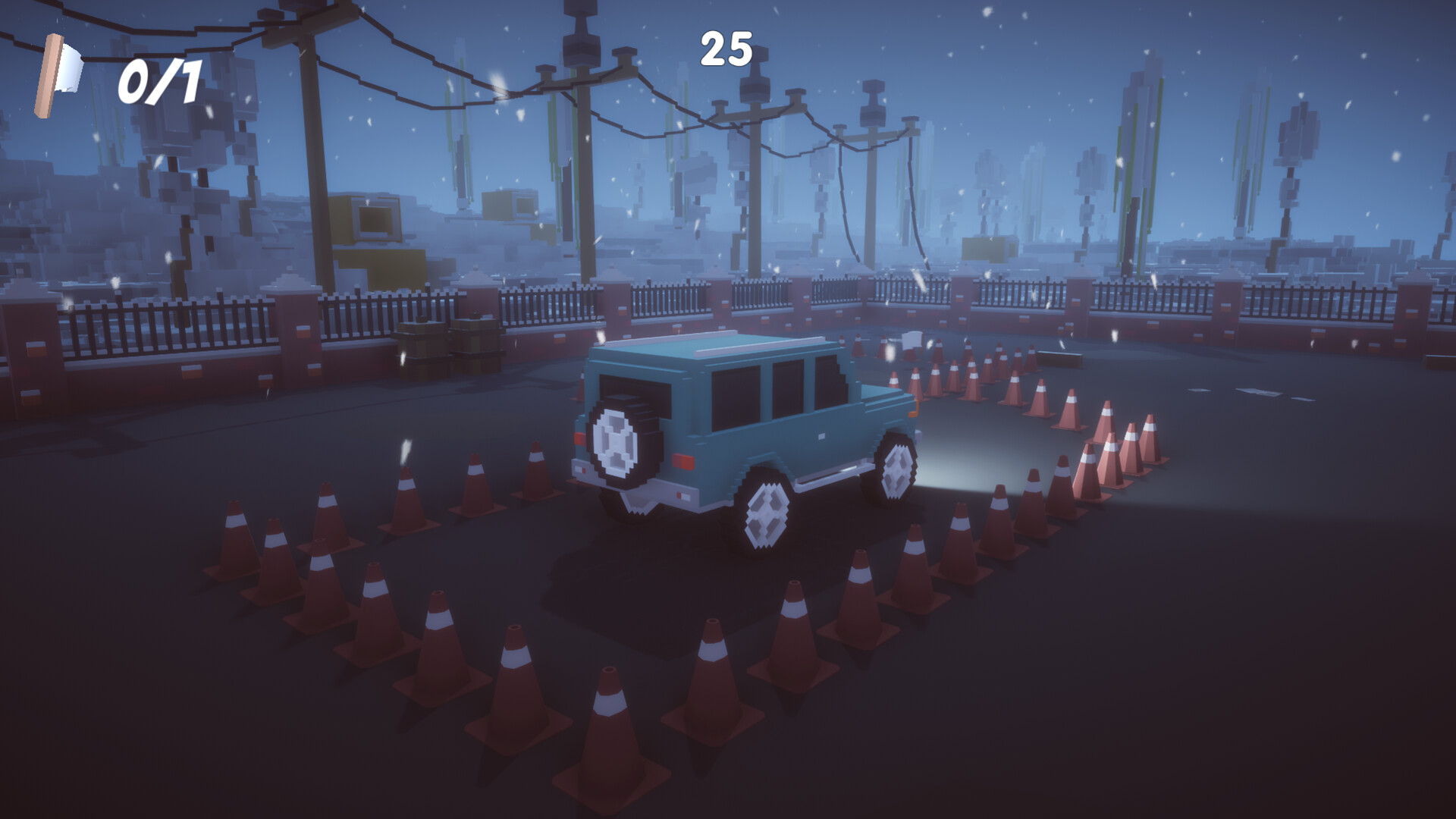 #3. Voxel Drive (Steam) By: Bell Studio