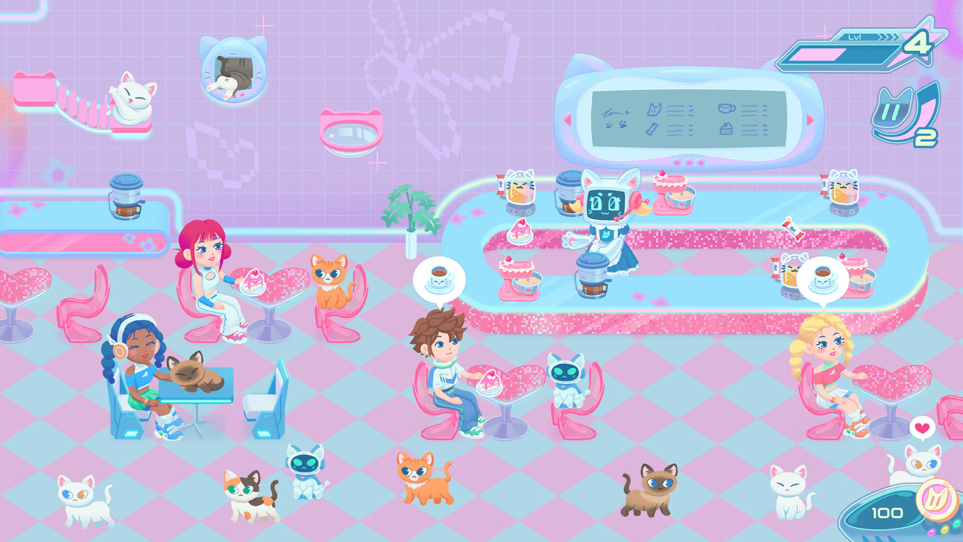 RoboCat Café screenshot 3