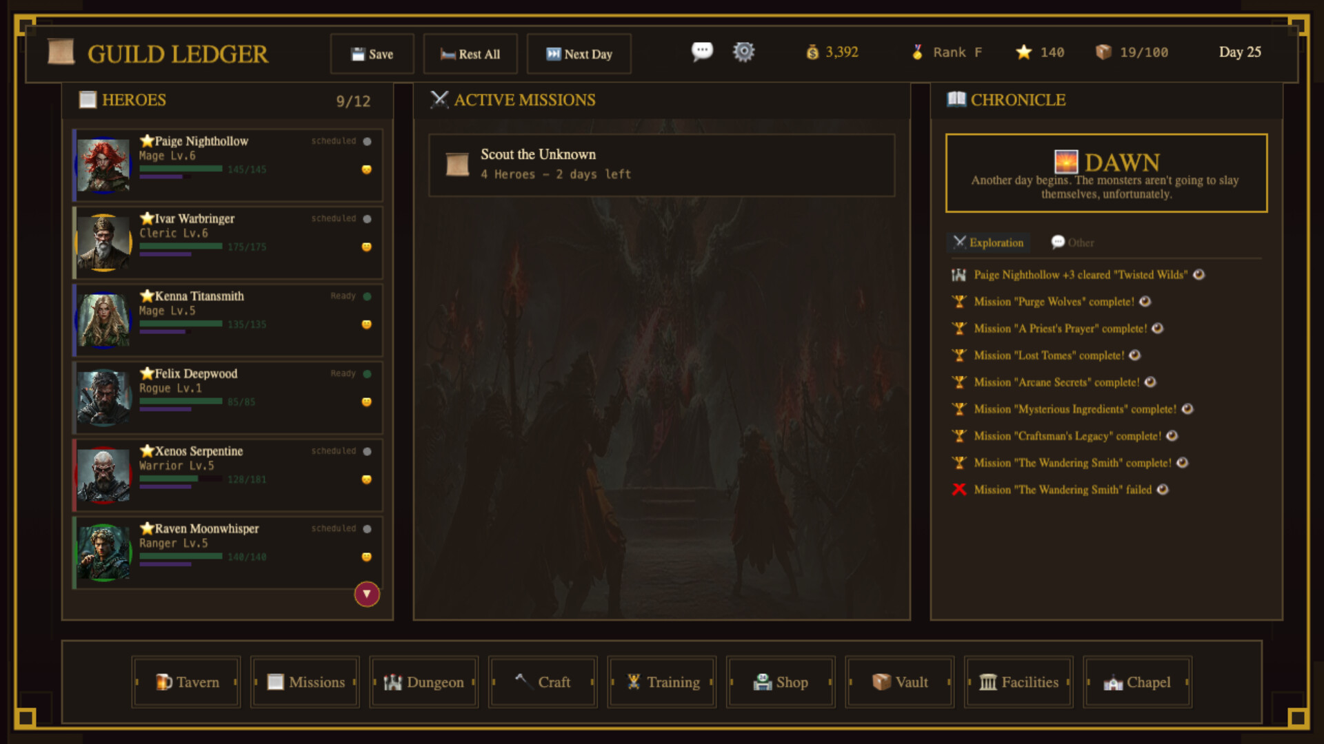 Hero's Guild screenshot 1