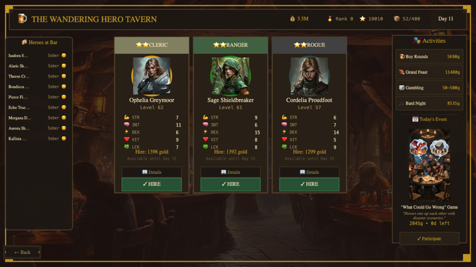 Hero's Guild screenshot #2