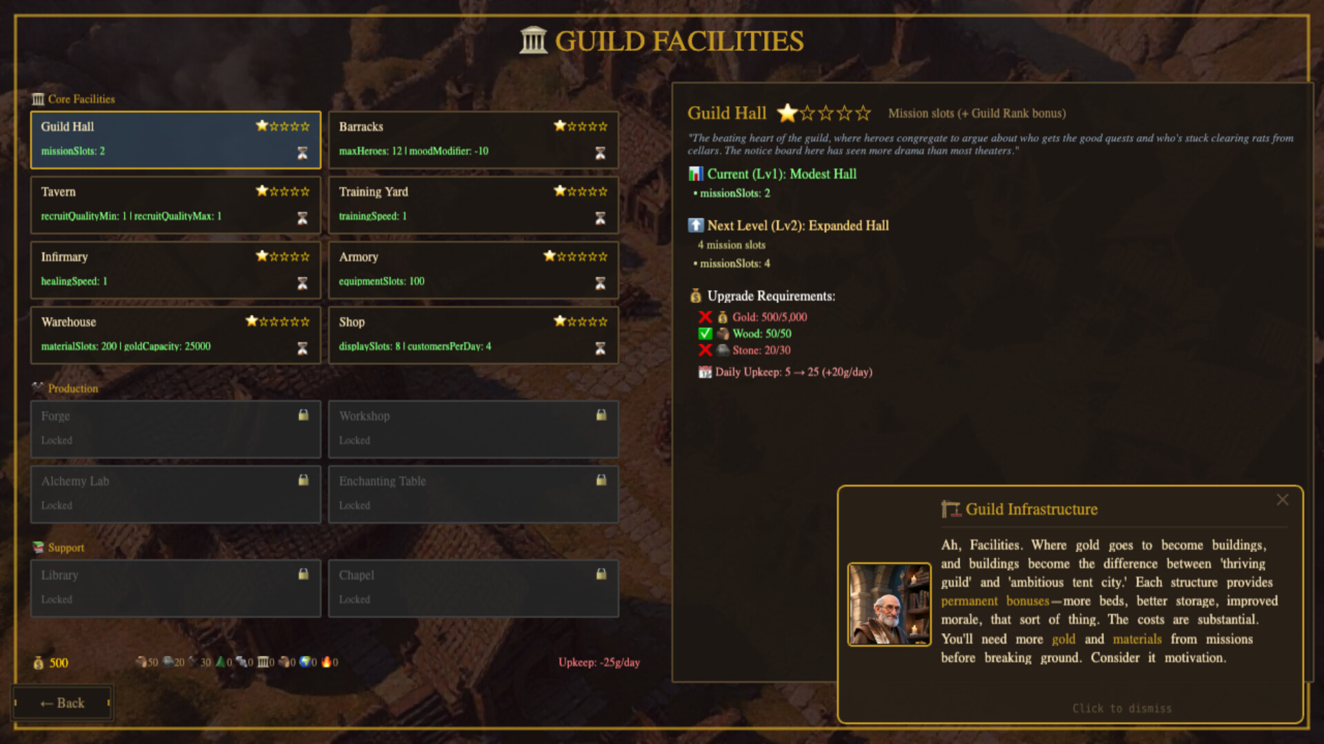 Hero's Guild screenshot #4