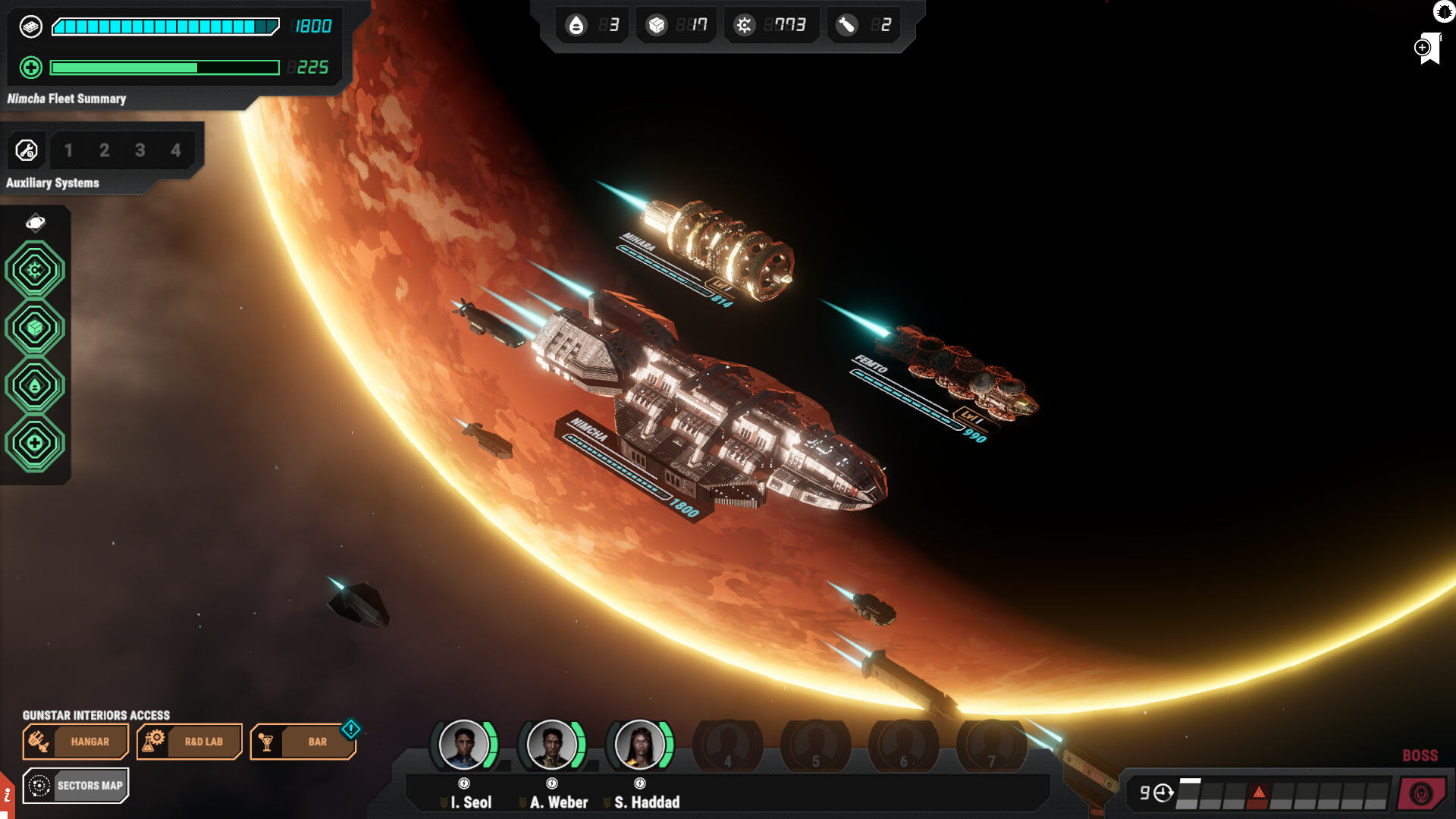 Battlestar Galactica: Scattered Hopes Demo screenshot 1