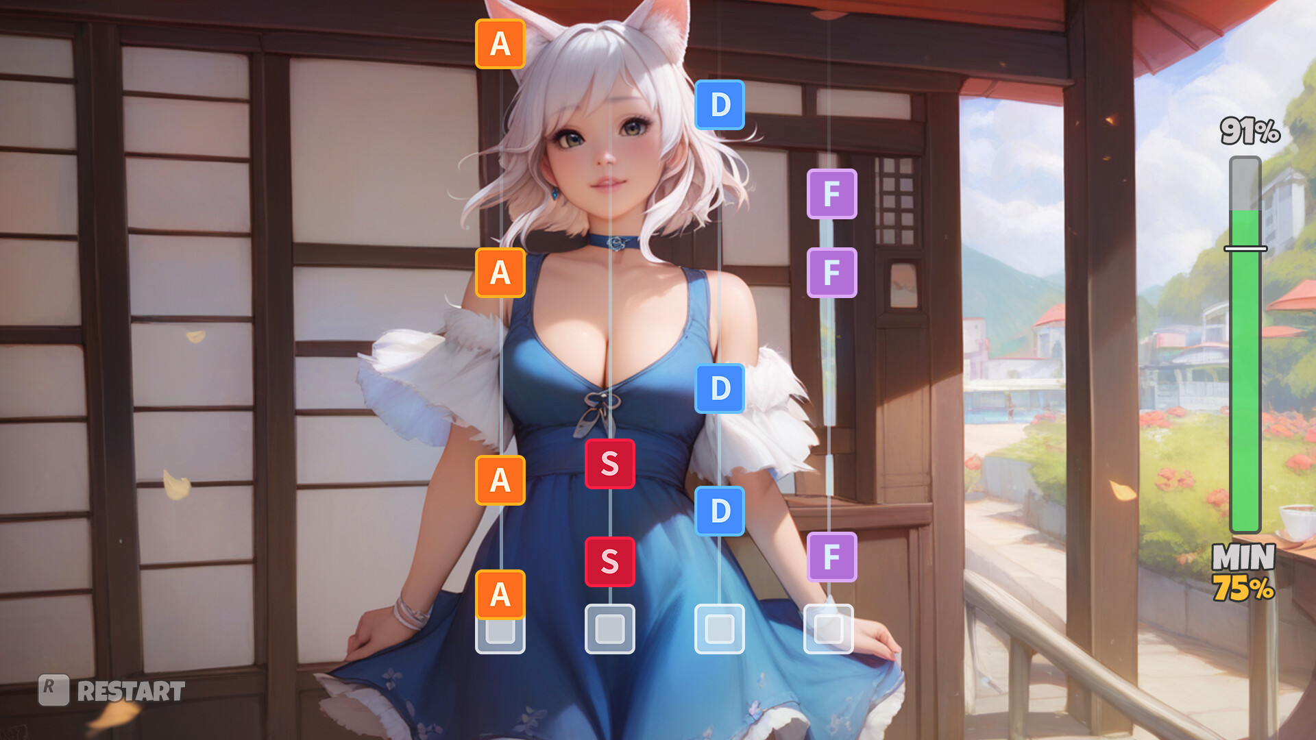 Catgirls Rhythm Game screenshot 7