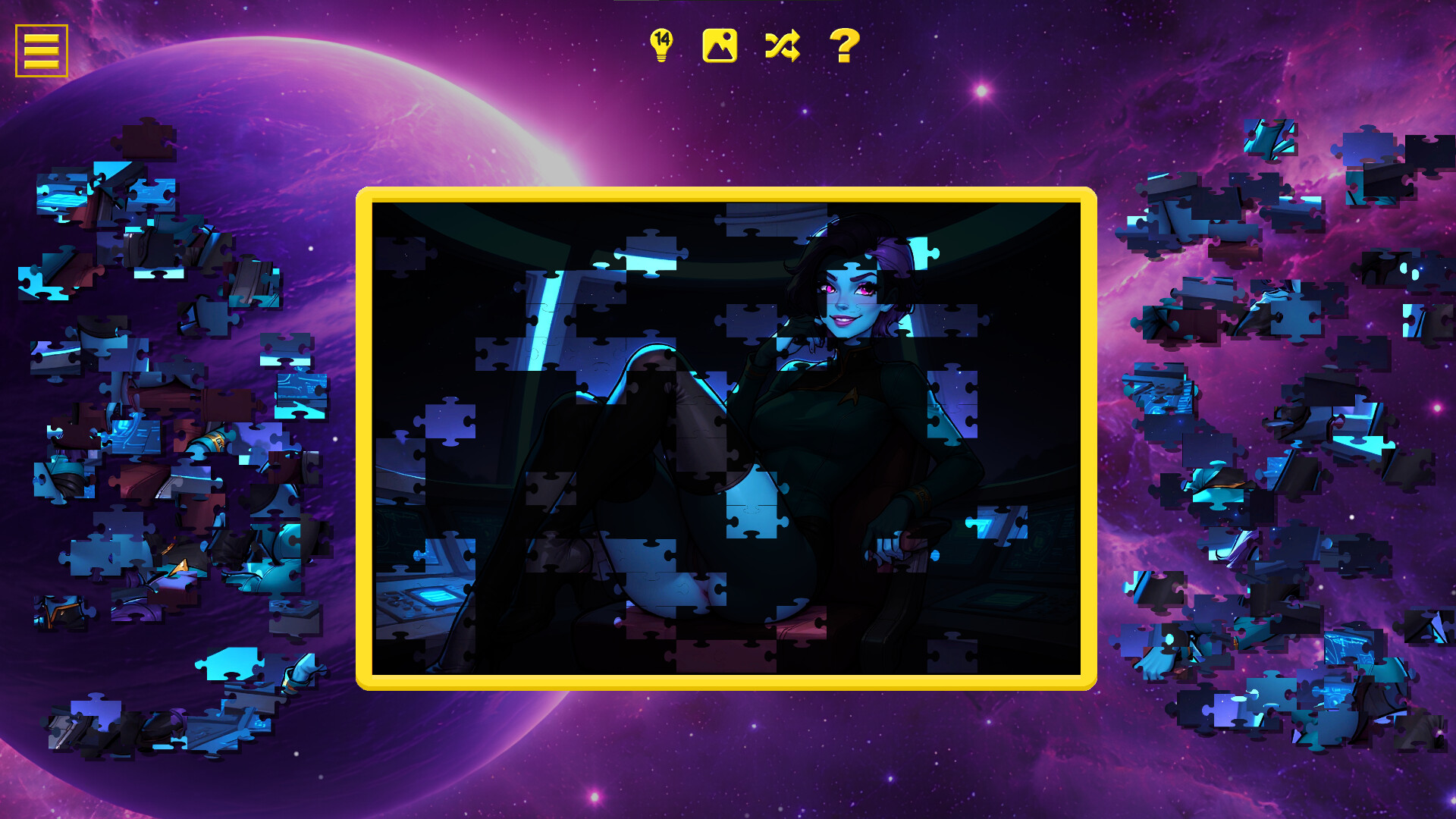 Star Voyagers – Hentai Jigsaw screenshot #8