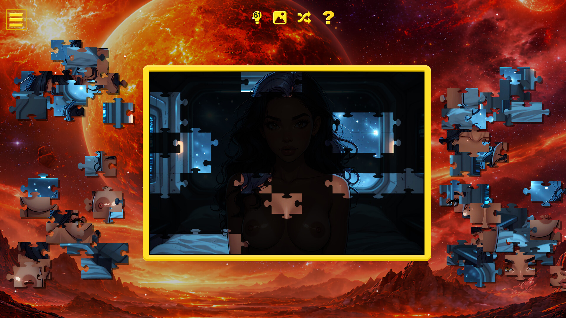 Star Voyagers – Hentai Jigsaw screenshot 1
