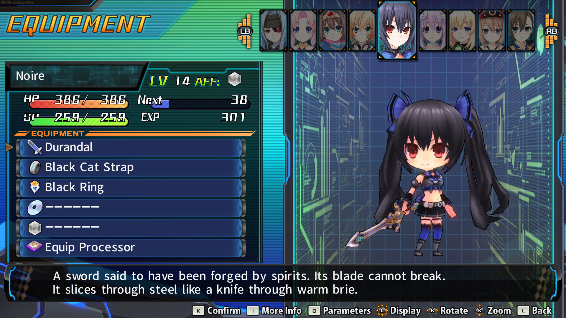 Hyperdevotion Noire: Ultimate Noire Set Featured Screenshot #1