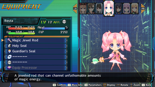 Hyperdevotion Noire: Ultimate Resta Set