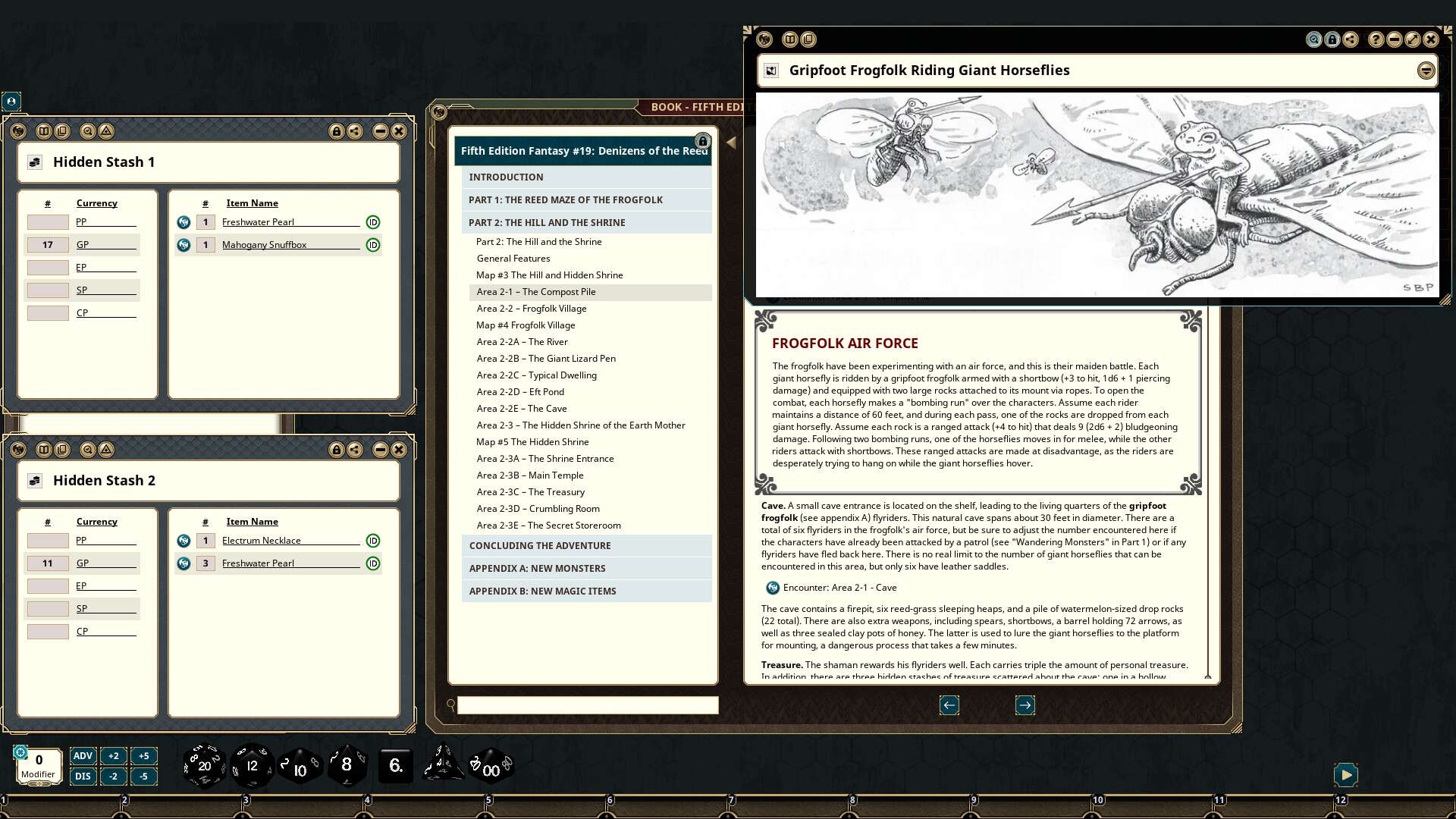 Fantasy Grounds - Fifth Edition Fantasy #19: Denizens of the Reed Mazeのスクリーンショット 1