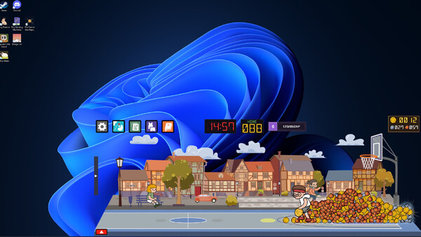 Screenshot 2 of Tiny Hoops: Idle Shooter - additional gameplay view