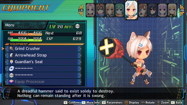 Hyperdevotion Noire: Ultimate Moru Set