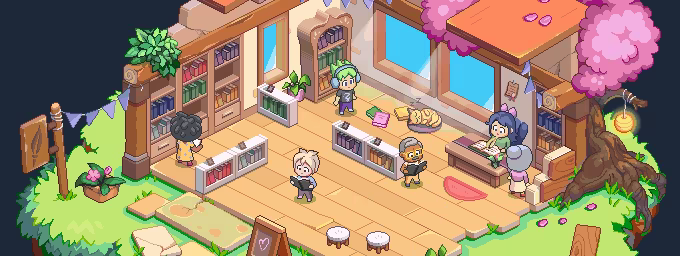 Idle Bookstore video 1
