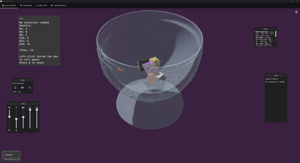 DnD Game Rolls game for Linux 1