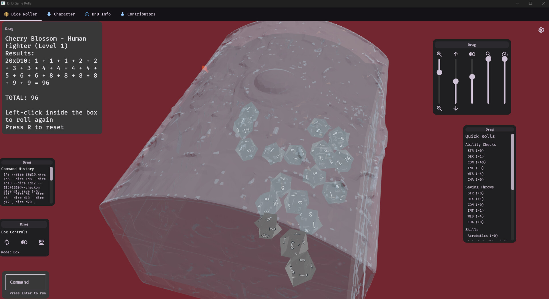 DnD Game Rolls screenshot 5