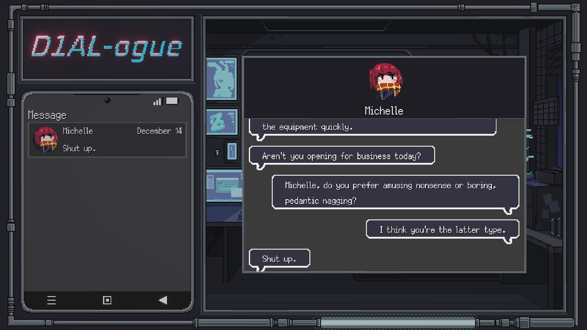D1AL-ogue screenshot #2