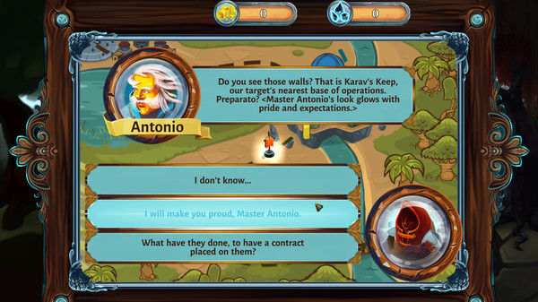 Screenshot z Siege - the card game