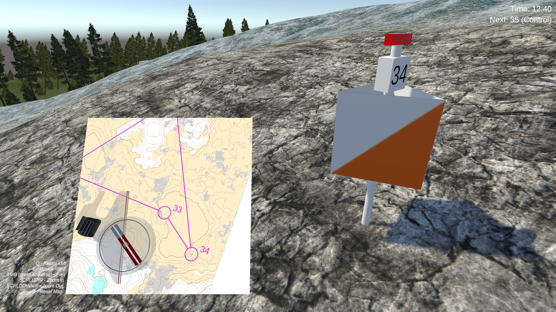 Infinite Orienteering: The Hiker's Path screenshot #10