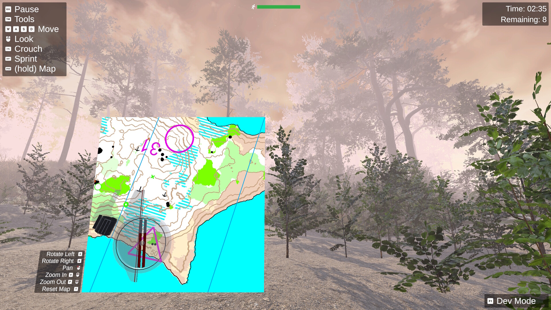 Infinite Orienteering: The Hiker's Path screenshot 3