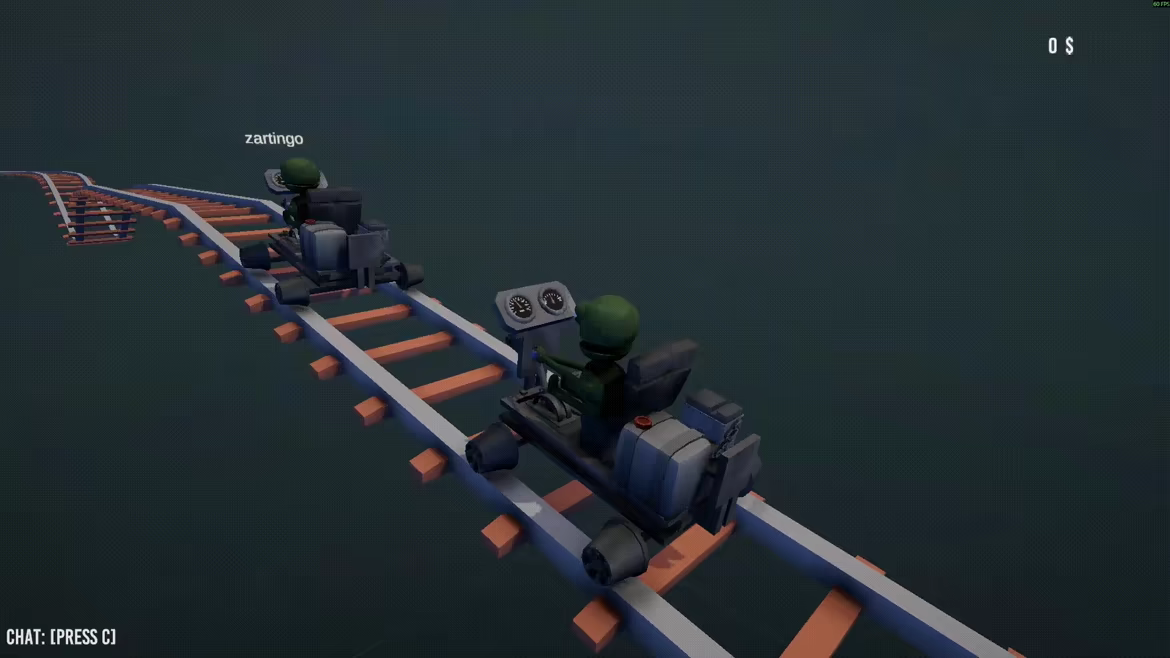 very normal rail game video 1