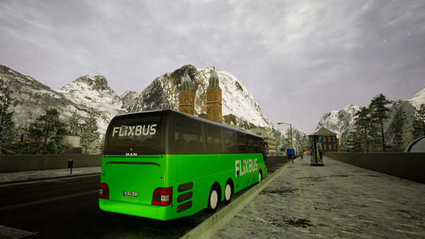 Screenshot z Fernbus Simulator Screenshot z Fernbus Simulator