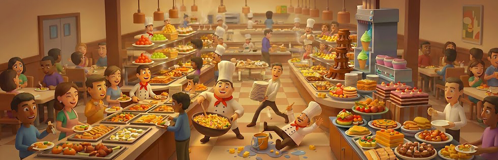 All-You-Can-Eat – Restaurant-Simulator
