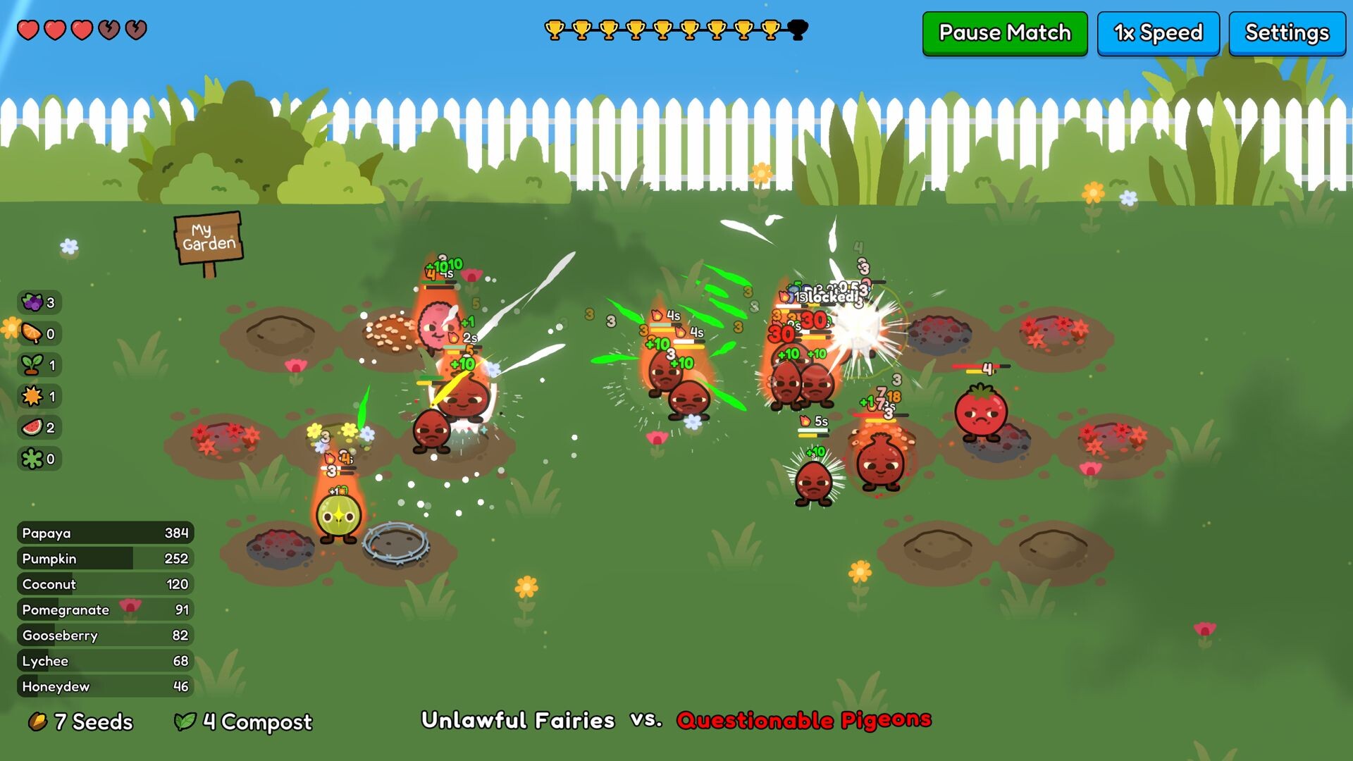 Fruit Auto Fighters screenshot 1