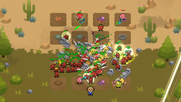 Скриншот 2 из игры Fruit Auto Fighters
