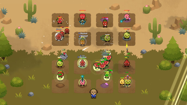 Скриншот 1 из игры Fruit Auto Fighters