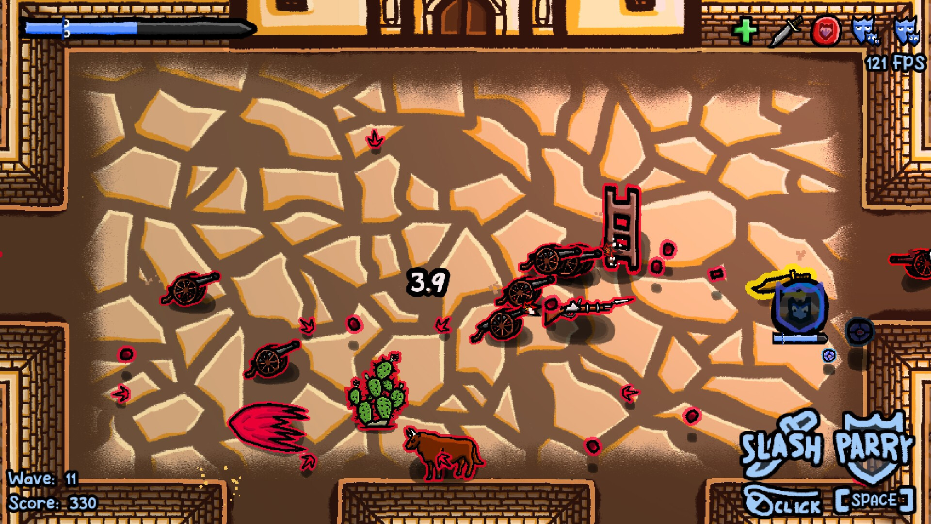 Parrydox: Battle of the Alamo screenshot #8