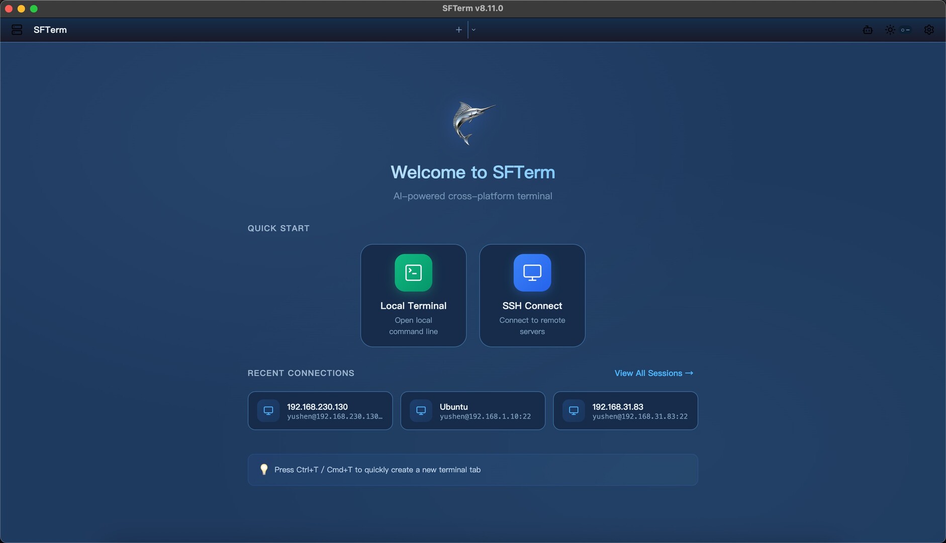 SFTerm - AI Terminal by Sailfish screenshot 1