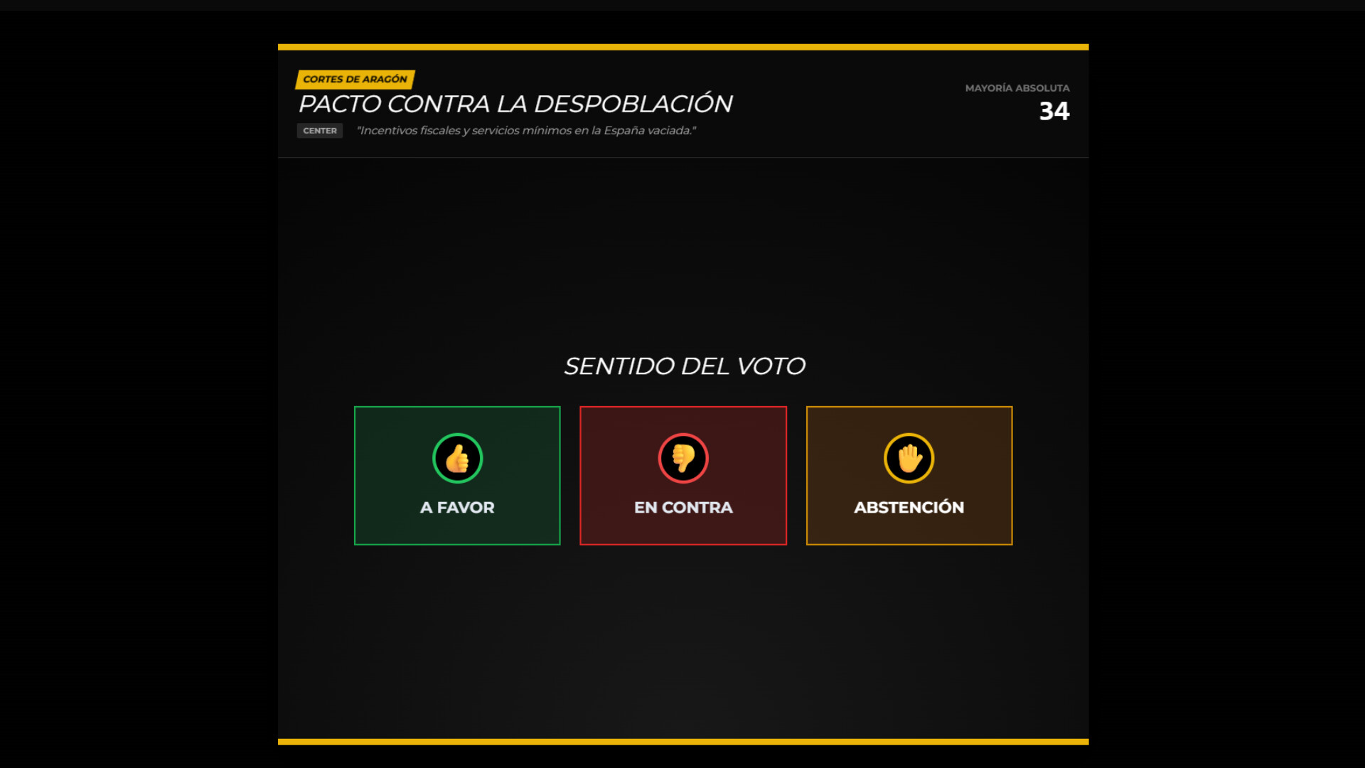 SIM Election screenshot #1