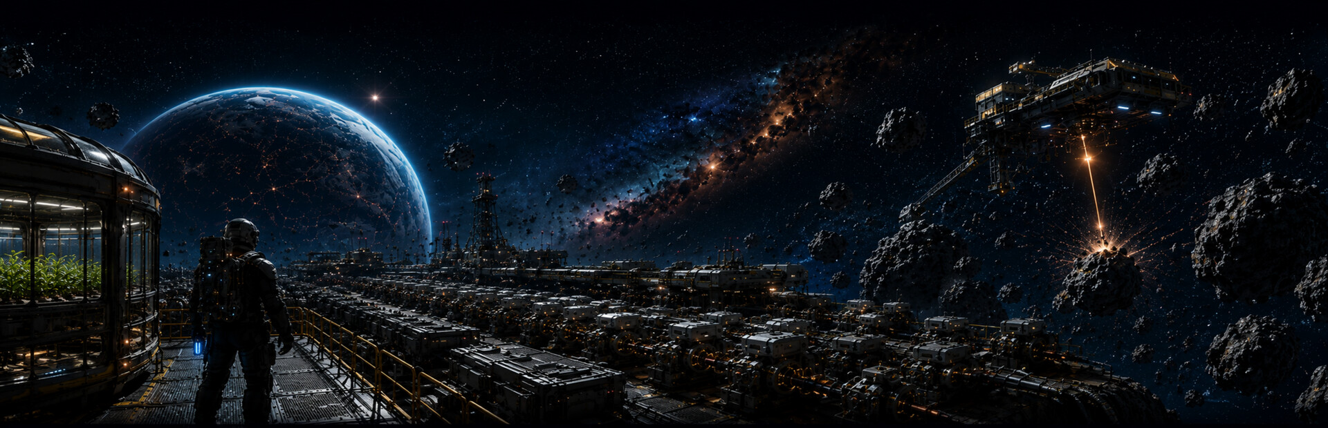 Infinite Space: Mining