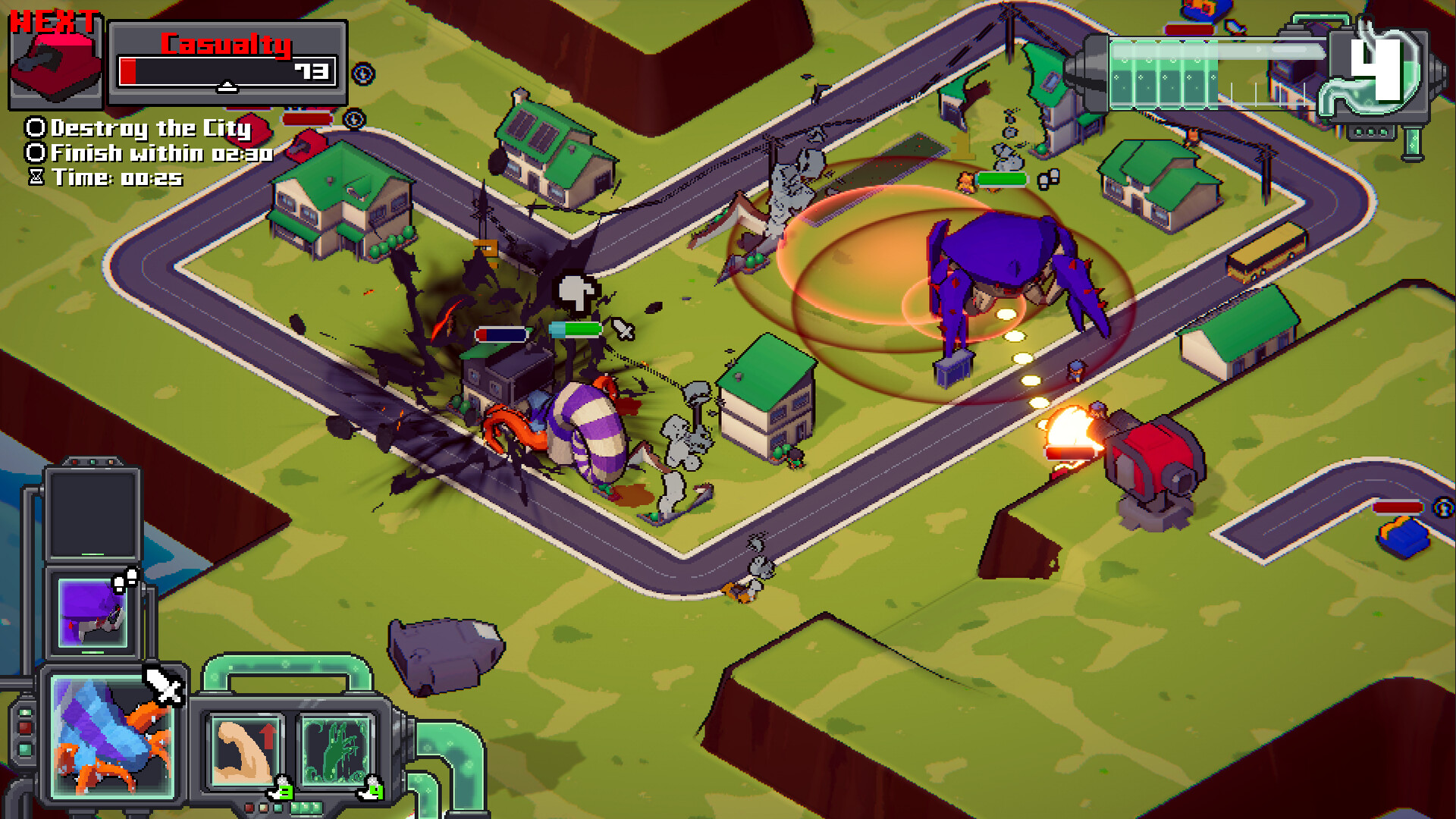 Kaiju Tactic screenshot 1
