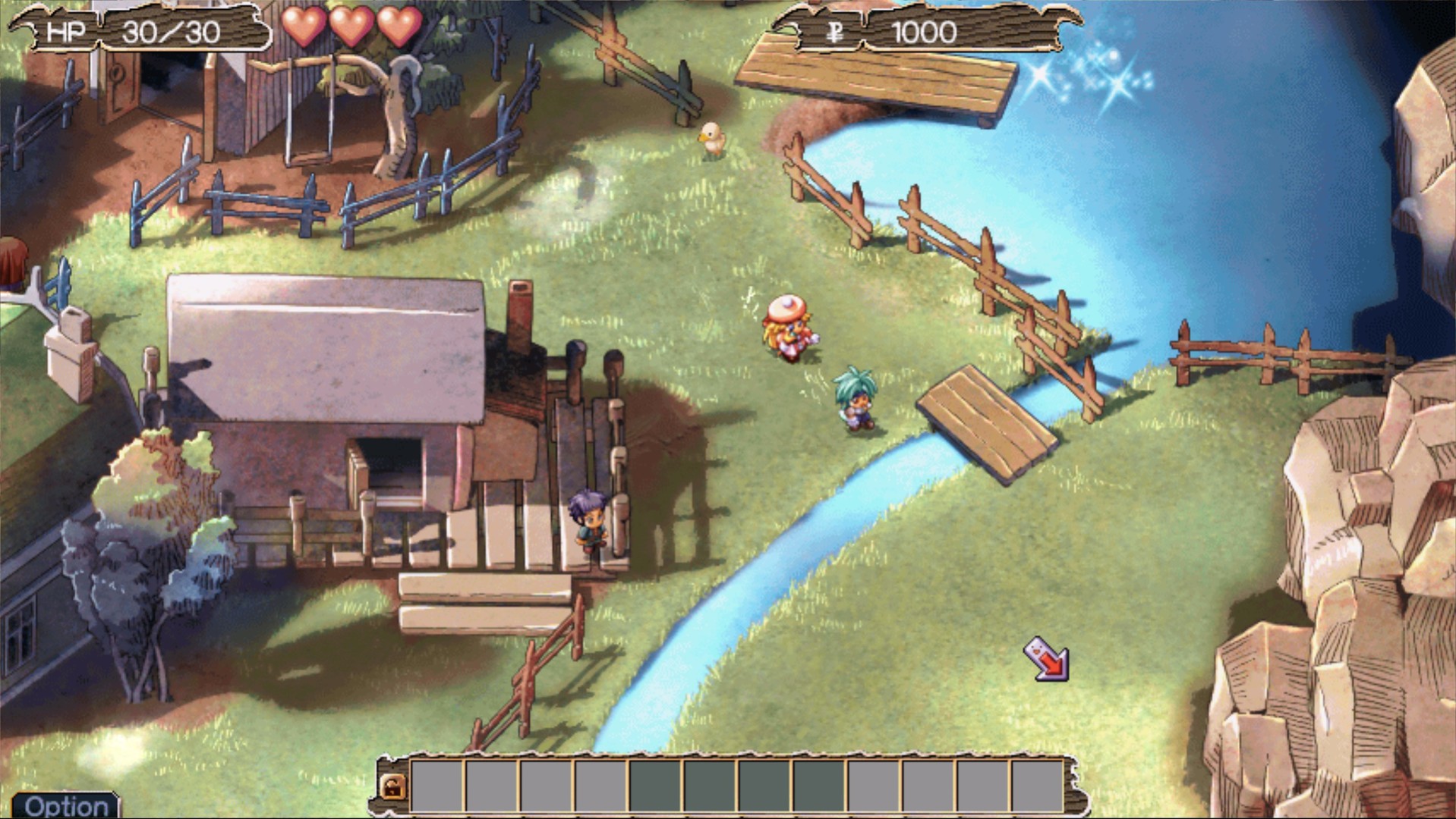 screenshot of Zwei: The Arges Adventure 2