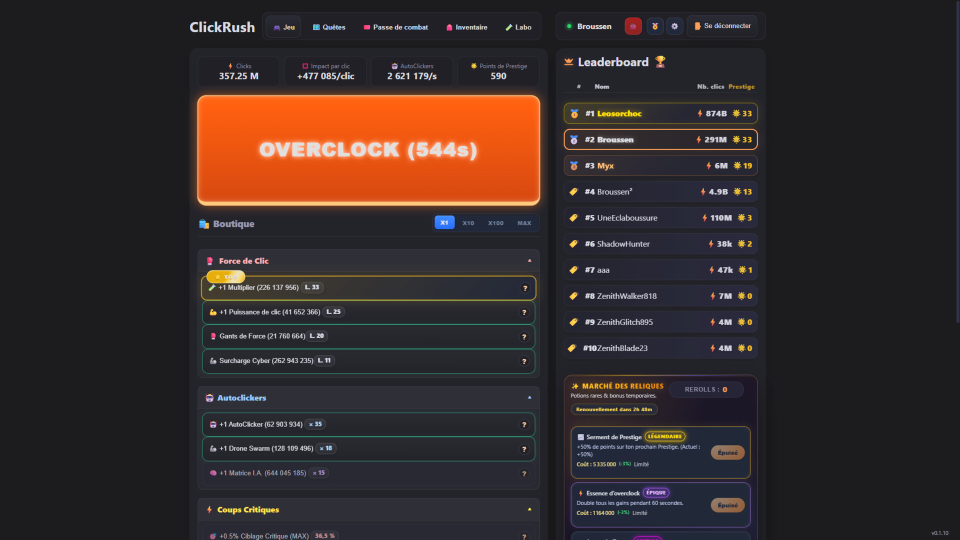 ClickRush screenshot #7