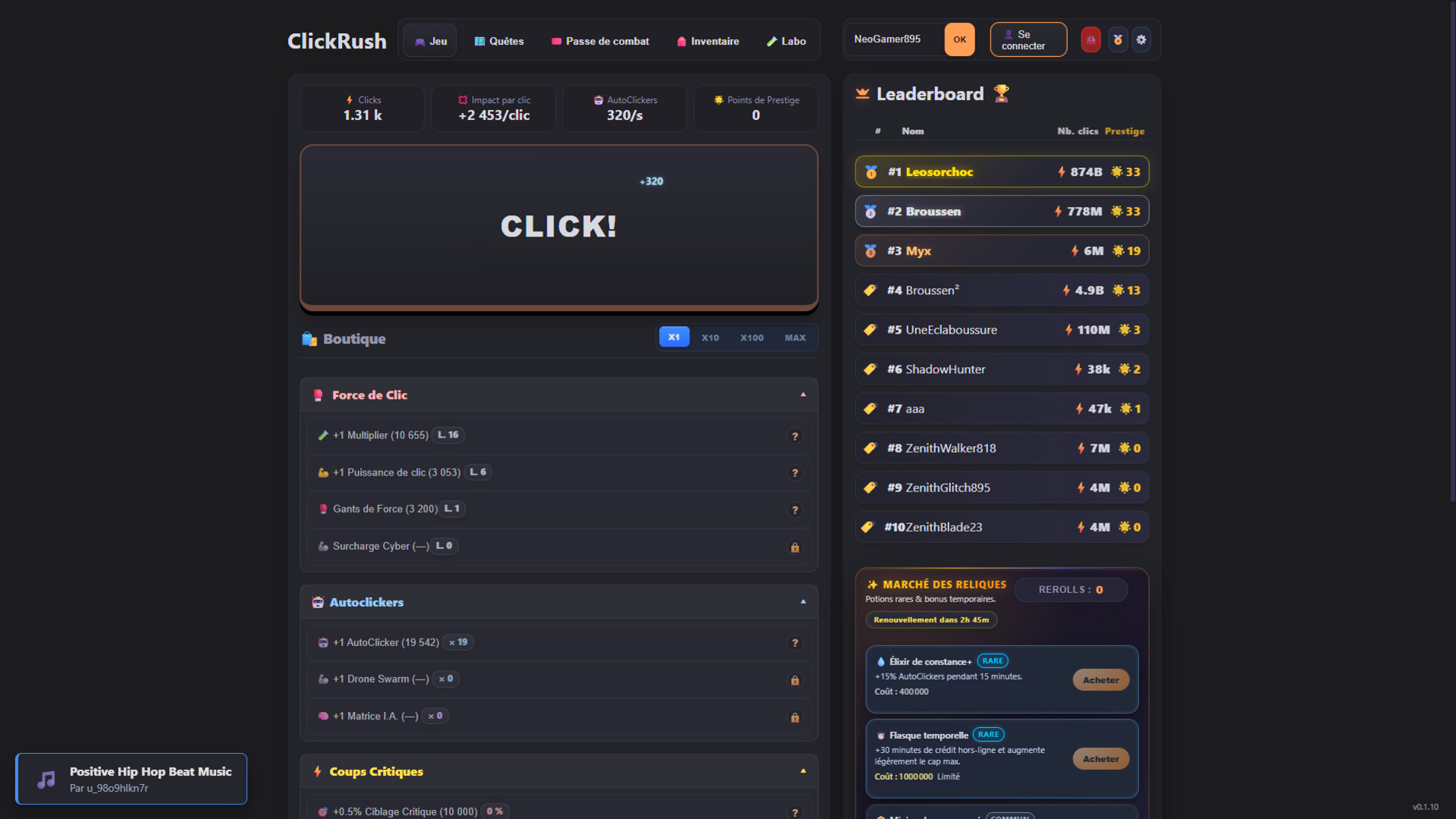 ClickRush screenshot #3