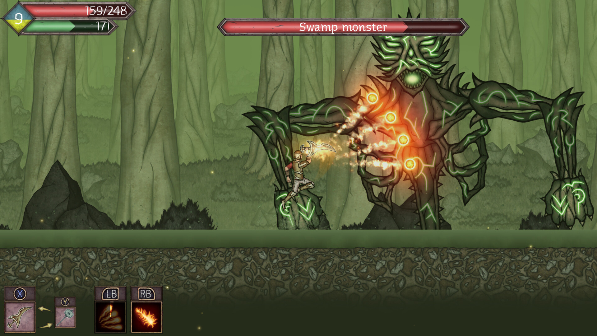 Runic Curse Remastered screenshot #2