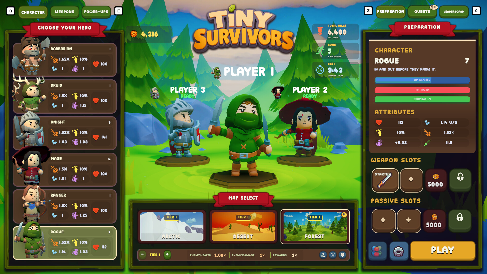 Tiny Survivors screenshot 1