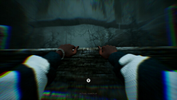 Screenshot of AMIGO: The Broken Loop gameplay showing in-action mechanics