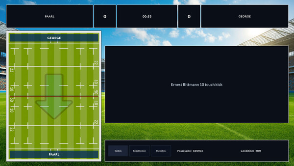Screenshot 3 of Rugby Career Manager - more gameplay footage