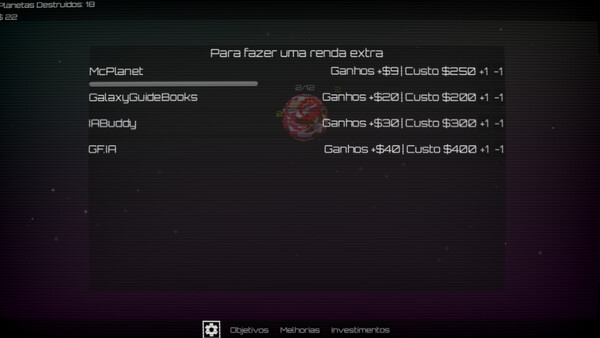 Planetary Inc. game for Linux 1