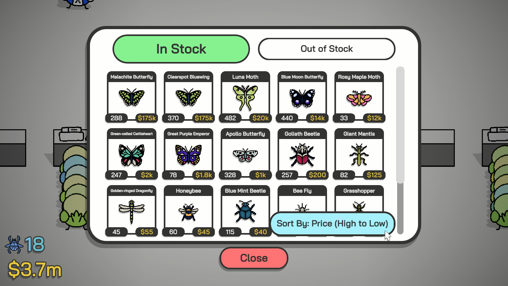 Budgie's Bug Shop screenshot #8