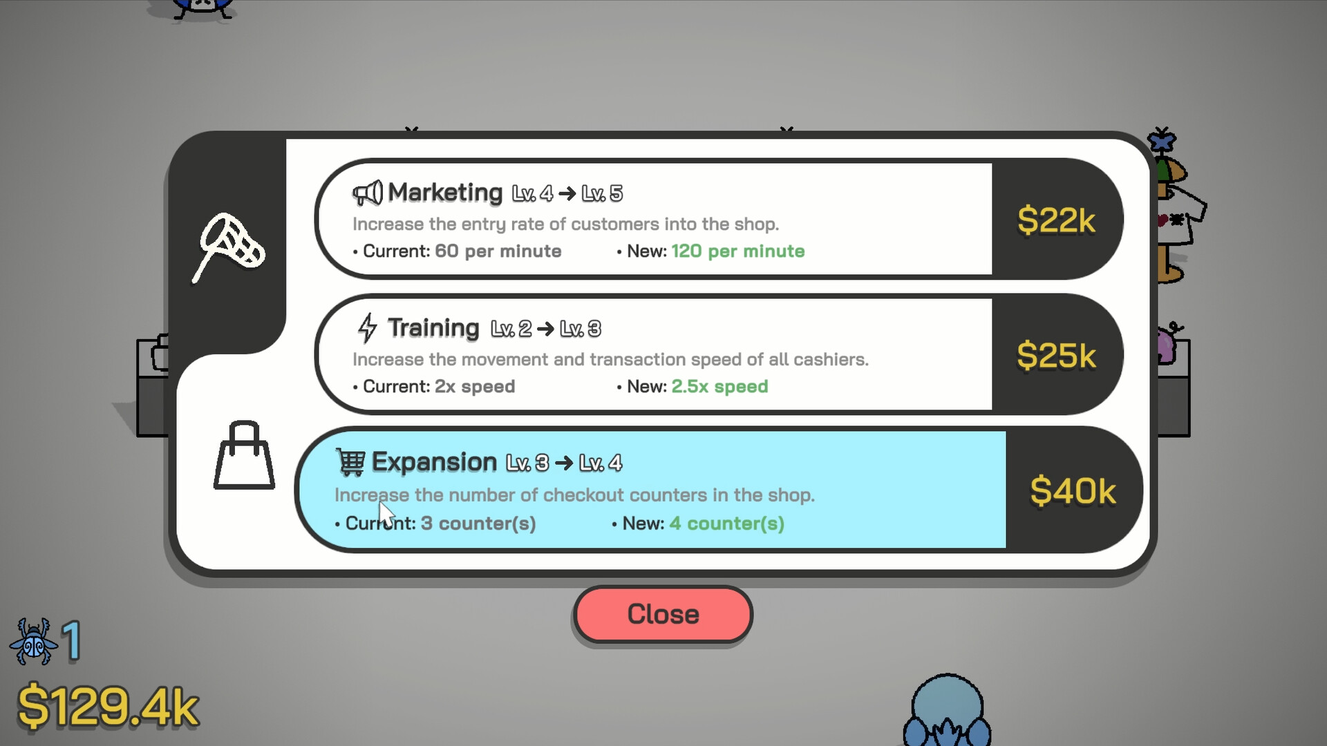 Budgie's Bug Shop screenshot #3