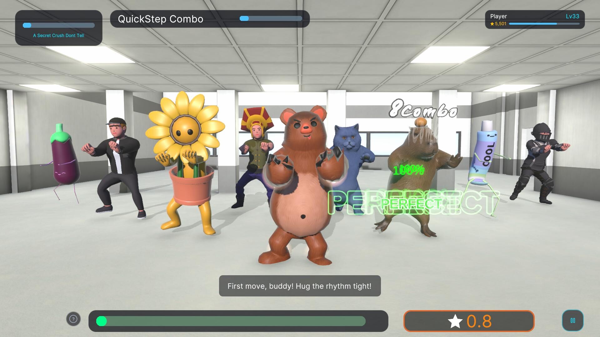 Super Rhythm Fitness Simulator screenshot #2