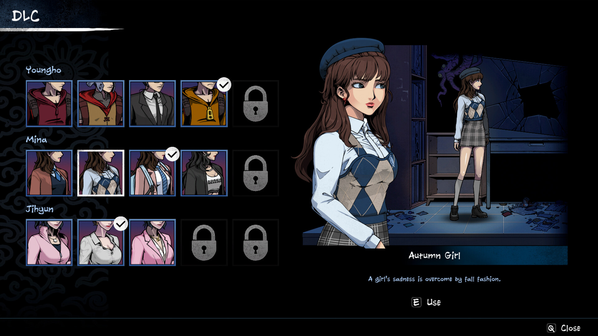 The Coma 3: Bloodlines - Autumn Girl Skin screenshot 2