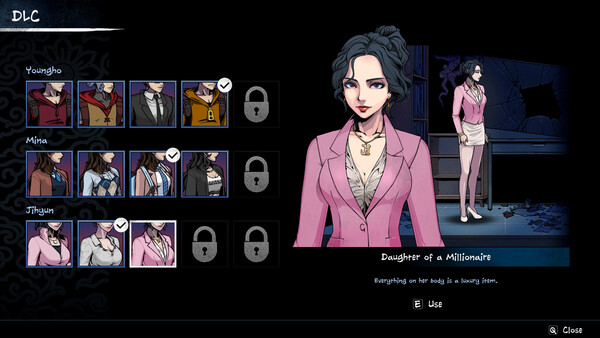 The Coma 3: Bloodlines - Daughter of a Millionaire Skin