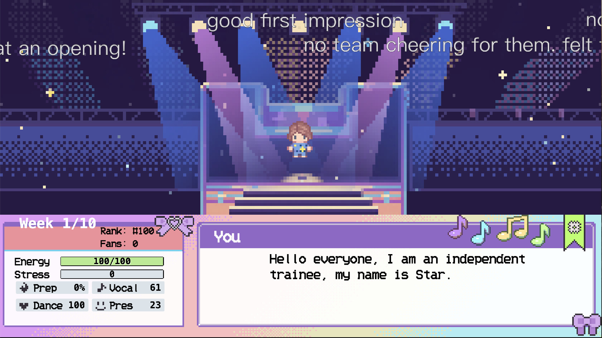 Next Star Demo screenshot 1
