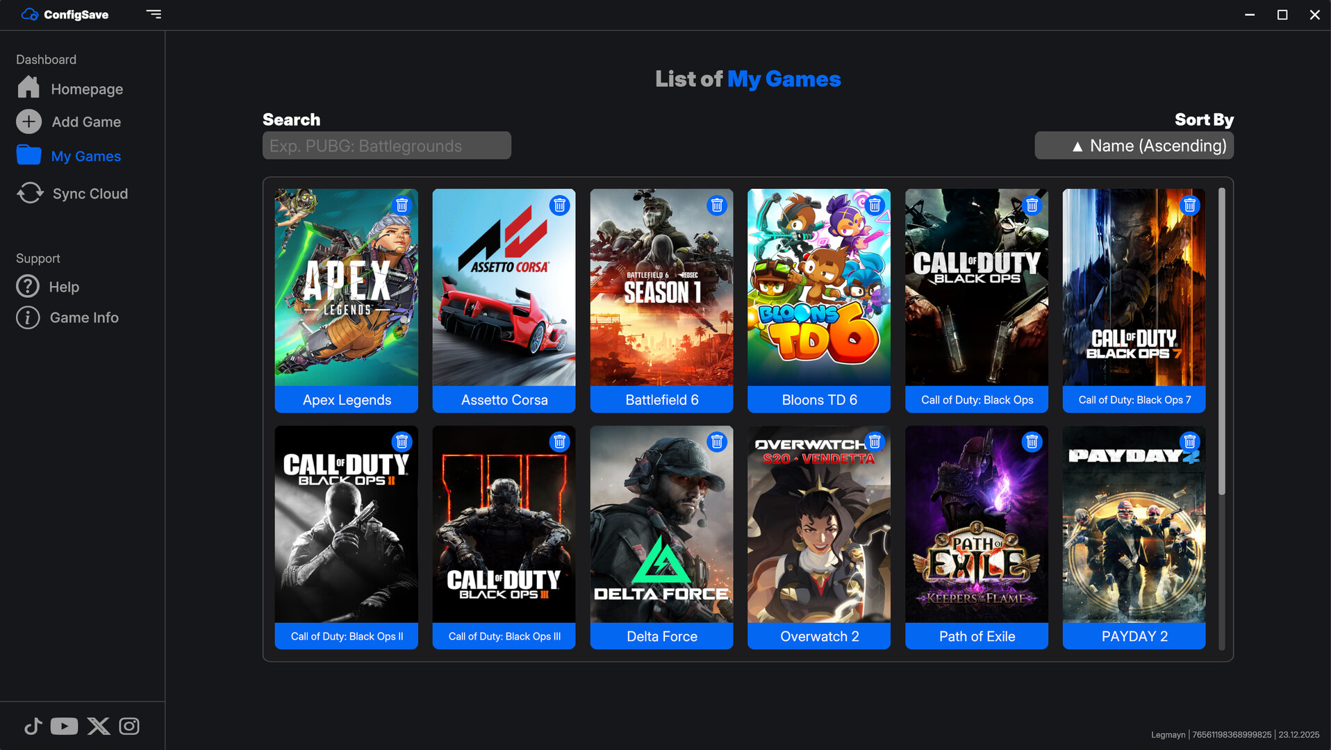 ConfigSave screenshot 3