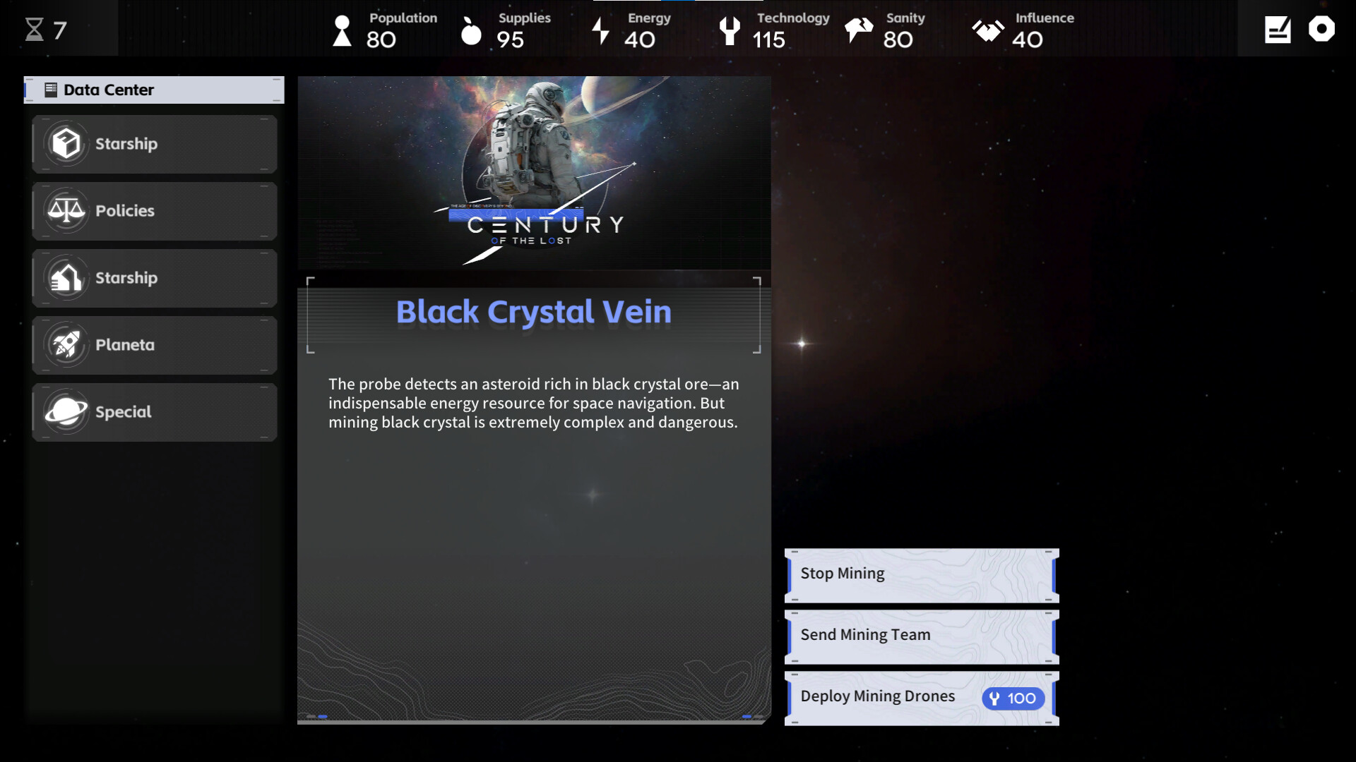 Deep Space Exodus screenshot 2