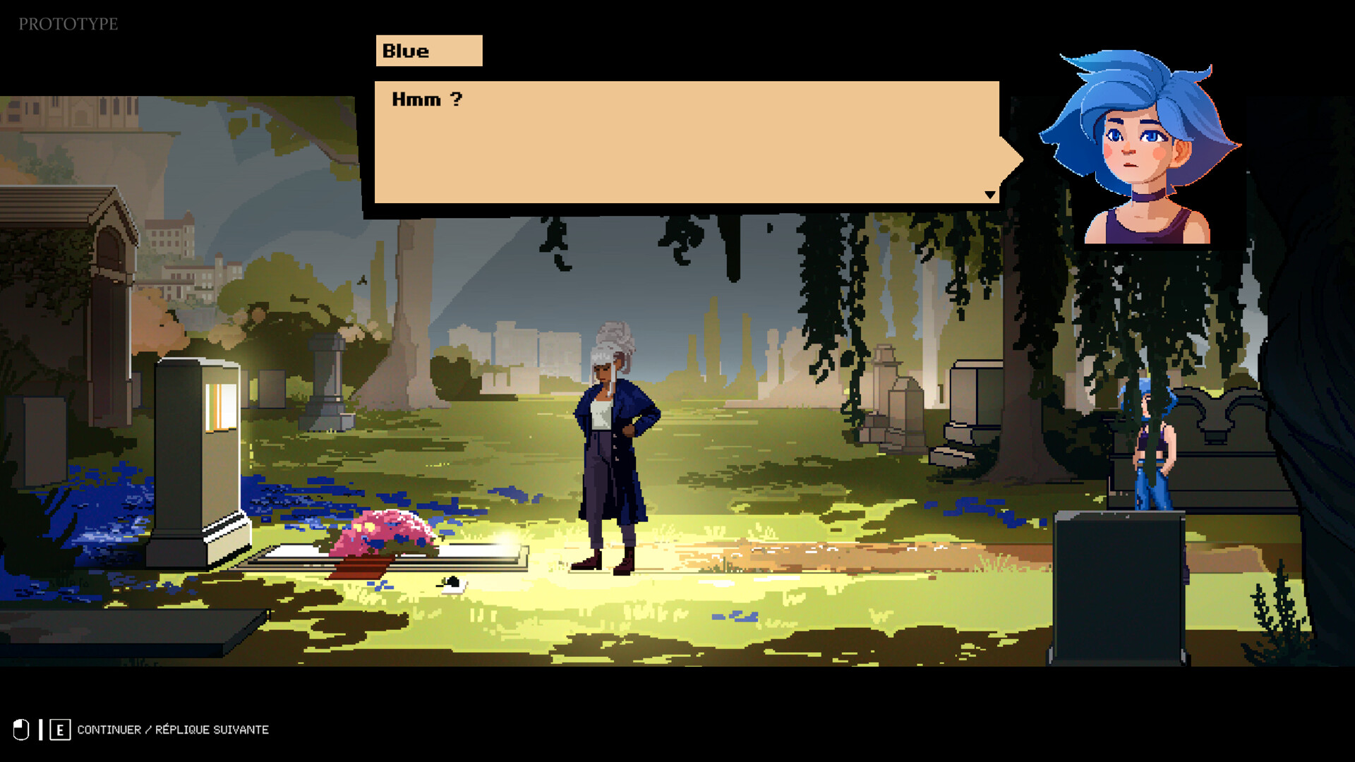 A Study in Blue screenshot #3